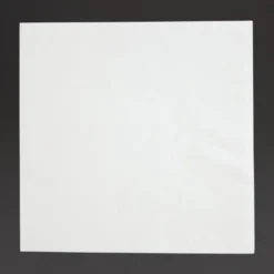 Serviettes Cocktail 1 Pli Format 1/4 Recyclable 300mm Blanches - Lot de 5000 - Fiesta