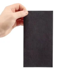 Serviettes Dîner Recyclable 2 Plis Format 1/8 400mm Noires - Lot de 2000 - Fiesta