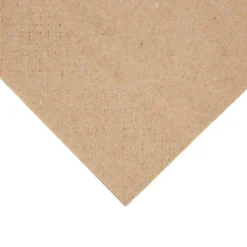 Serviettes Snacking Recyclées 2 Plis Pliage 1/8 Recyclable 330 mm Kraft - Lot de 2000 - Fiesta