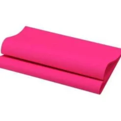 Serviette 40x40 cm Bio Rose Fuschias - Lot de 2 Colis de 360 - Duni Sarl