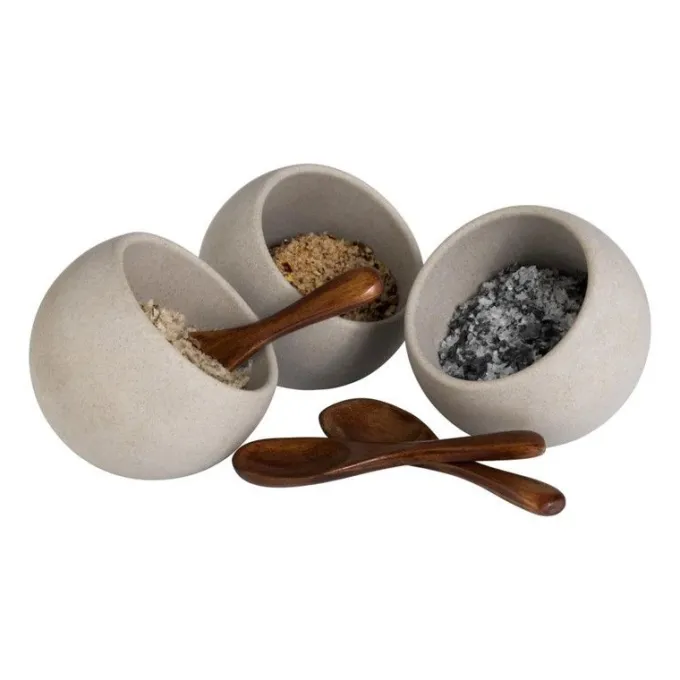 Set de Service Moon Gris 80x75 mm - APS