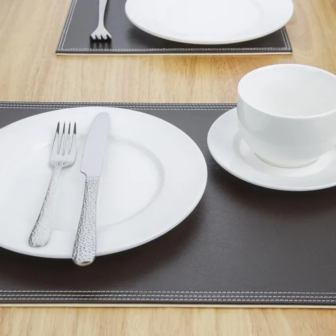 Set de Table en Simili Cuir 300 x 400 mm - Olympia