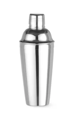 Shaker Cobbler BarUp Inox 3 pièces - 0,75L - Ø80x(h)240 - Hendi