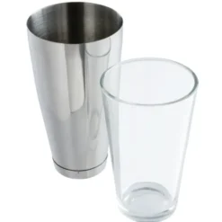 Shaker Professionnel Type Boston et Verre - 800 ml - APS