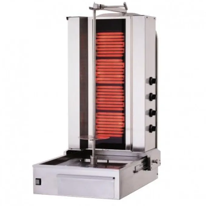 Shoarma Kebab vitro électrique - 40-60 kg - Sofraca