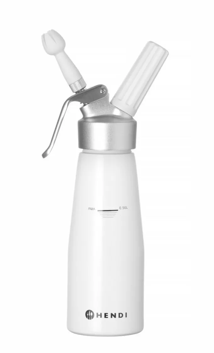 Siphon à chantilly Kitchen Line 0,5L 80x(H)260 mm - Hendi