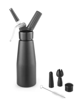 Siphon à chantilly Kitchen Line noir 0,5L 80x(H)260 mm - Hendi