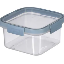 SMART FRESH ECO Lot de 4 boîtes de conservation transparentes 0.9L/1L/1.1L/1.2L - Veba