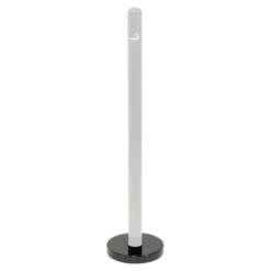 Socle cendrier - Noir - 24x24x4 cm (pied non inclus) - Securit