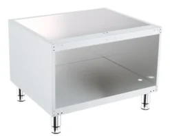 Soubassement Ouvert Inox sur Pieds - Profondeur 700 - Combisteel