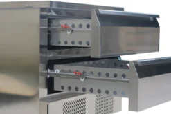 Soubassement Réfrigéré Négatif avec 2 Tiroirs de 4 GN1/1 - Combisteel