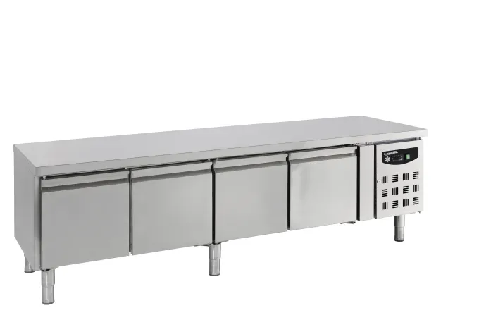 Soubassement réfrigéré 4 portes GN1/1 - Combisteel