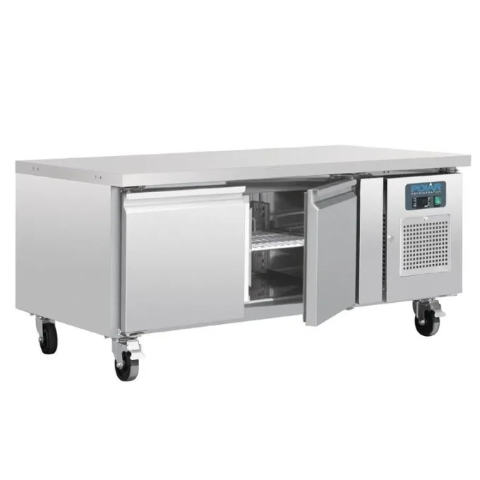 Soubassement Réfrigéré 2 Portes Professionnel 214 L - Polar