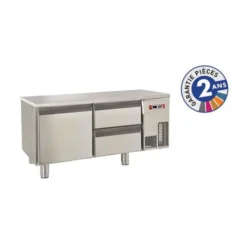Soubassement Réfrigéré Positif Inox 140 L - Baron