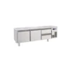 Soubassement réfrigéré positif inox - Gamme 650 - Baron