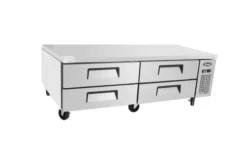 Soubassement Réfrigéré Positif 4 Tiroirs 340 L - L 1840 à 1930 mm - Atosa