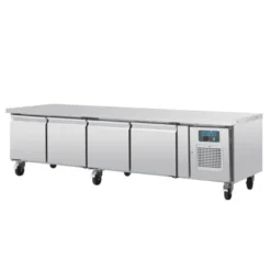 Soubassement Réfrigéré Professionnel Positif 4 Portes - 420 L - Polar