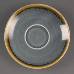 Soucoupe couleur océan Kiln Olympia pour GP328 115 mm - Lot de 6
