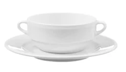 Soucoupe pour bol à soupe Ø 190 mm - Lot de 12 - Hendi