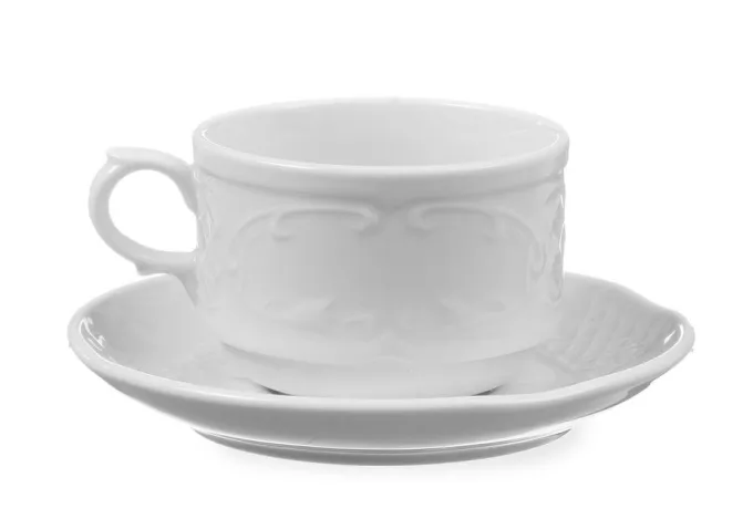 Soucoupe pour tasse à café et cappuccino Ø 138 mm - Lot de 12 - Hendi