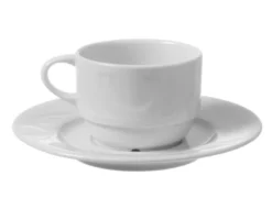 Soucoupe pour tasse à expresso décorée Ø 125 mm - Lot de 12 - Hendi