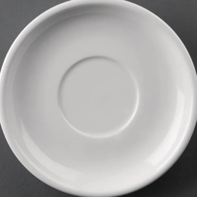 Soucoupes Athena Hotelware 145 mm - Lot de 24
