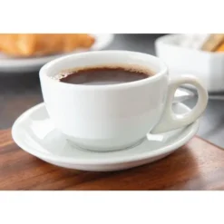 Soucoupes Athena Hotelware 145 mm - Lot de 24