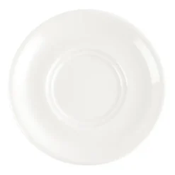 Soucoupes blanches 150 mm Churchill - Lot de 24