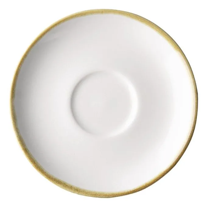 Soucoupes Couleur Craie pour Tasses à Expresso Kiln 140mm - Lot de 6 - Olympia