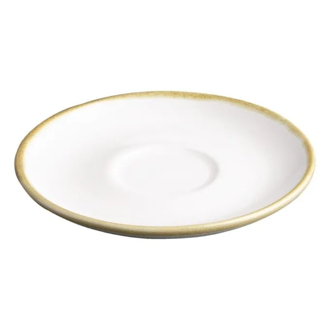 Soucoupes Couleur Craie pour Tasses à Expresso Kiln 140mm - Lot de 6 - Olympia