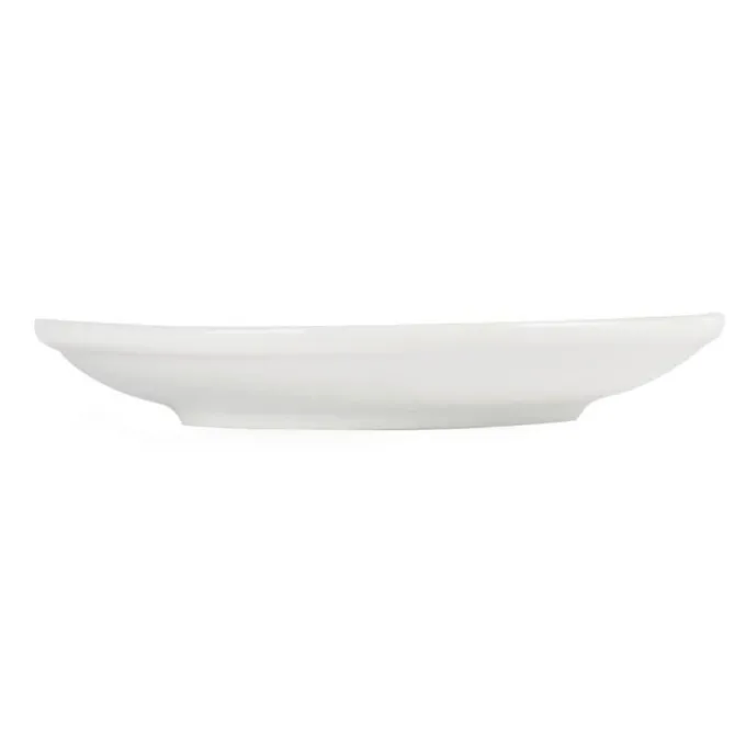 Soucoupes empilables blanches pour tasses CB467 Olympia - Lot de 12