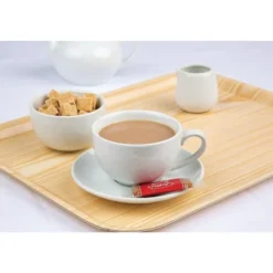 Soucoupes Élégantes pour Tasses CD735 Whiteware Lot de 12 Olympia