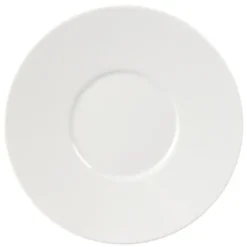 Soucoupes Élégantes pour Tasses CD735 Whiteware Lot de 12 Olympia