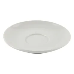 Soucoupes Élégantes pour Tasses CD735 Whiteware Lot de 12 Olympia