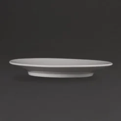 Soucoupes Élégantes pour Tasses CD735 Whiteware Lot de 12 Olympia