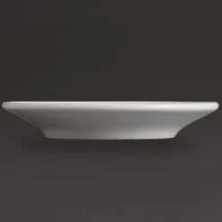 Soucoupes pour tasses à expresso blanches 120mm Olympia - Lot de 12