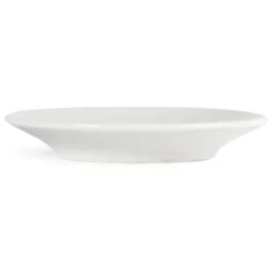 Soucoupes pour tasses à expresso blanches 120mm Olympia - Lot de 12