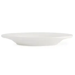 Soucoupes Rondes en Porcelaine Fine 143 mm Lumina - Lot de 6