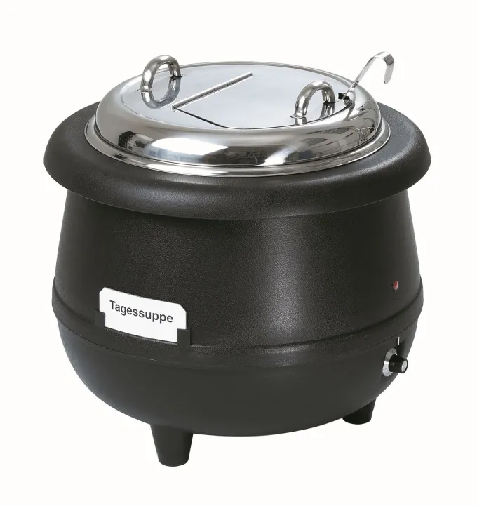 Soupière Gourmet avec récipient amovible - inox - H 380 mm - Bartscher 10 L