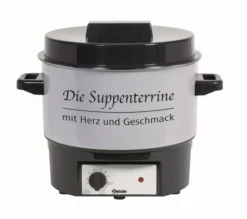 Soupière Party acier émaillé H 370 mm - Bartscher 16 L