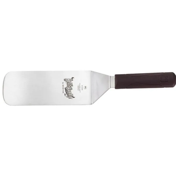 Spatule coudée anti chaleur professionnelle Mercer Culinary - 203 x 80 mm