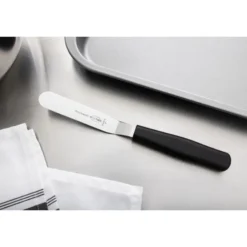 Spatule coudée inox manche plastique 10cm - Dick