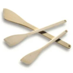 Spatule de cuisine biais professionnelles en Bois hêtre 30 cm - Matériel CHR Pro