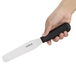 Spatule Flexible Professionnelle à Lame Droite Noire 150 mm - Hygiplas