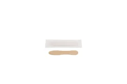 Spatule à glace en bois emballée individuellement 7,5 cm - 12000 unités - Betik