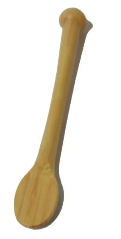 Spatule à moutarde en buis 9 cm - Matériel CHR Pro