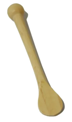 Spatule à moutarde en buis 11 cm - Matériel CHR Pro