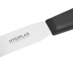 Spatule Professionnelle Flexible Noire Lame Droite 100 mm - Hygiplas
