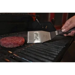 Spatule professionnelle inox manche anti chaleur Mercer Culinary - 130 x 102 mm