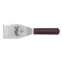 Spatule professionnelle inox manche anti chaleur Mercer Culinary - 130 x 102 mm